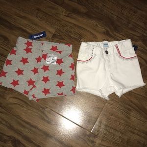 NWT set/2 Toddler Shorts